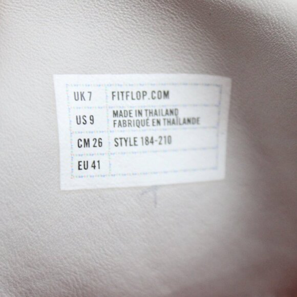 Fitflop Women's Super T Canvas Flame Red Lace-Up Sneakers Size 9 - Picture 9 of 9